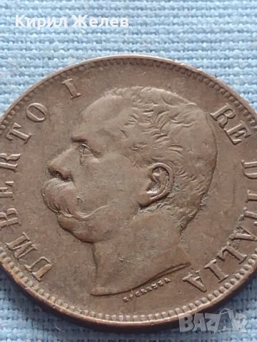 Рядка монета 10 чентезима 1893г. Италия Умберто първи за КОЛЕКЦИОНЕРИ 30443, снимка 8 - Нумизматика и бонистика - 42682859