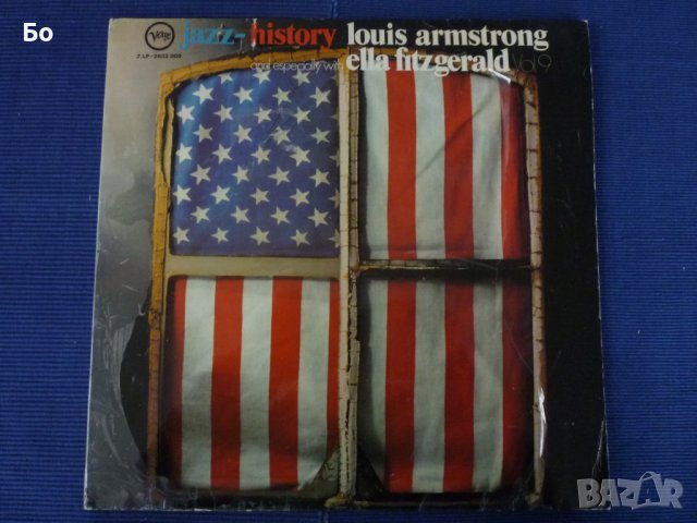 грамофонни плочи Jazz-history Louis Armstrong/Ella Fitzgerald /2lp/