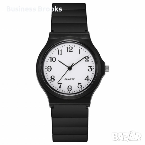 Кварцов дамски часовник със силиконова каишка – Ежедневен стил и практичност, снимка 5 - Дамски - 53215881