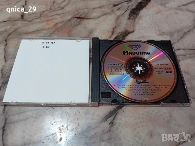 Madonna - Live in USA, снимка 2 - CD дискове - 48981479