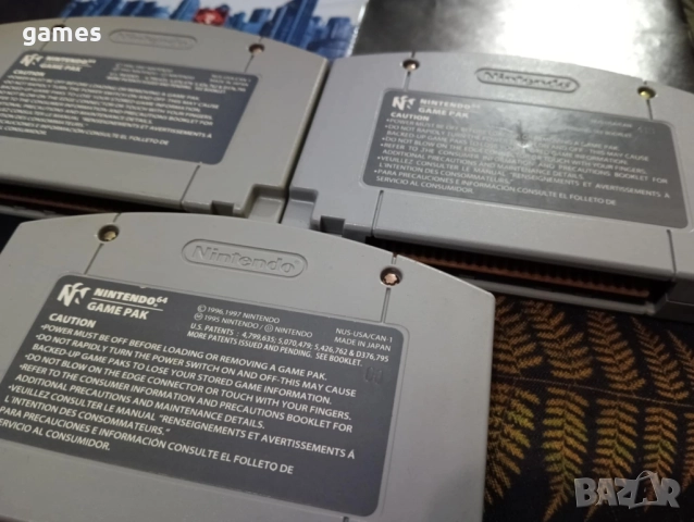 Американски игри за Nintendo 64 - лот, снимка 3 - Игри за Nintendo - 52587989