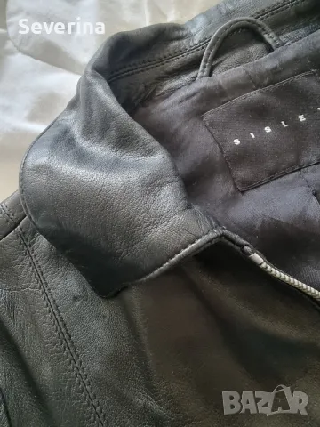 Sisley *Оригинално,естествена кожа яке , снимка 7 - Якета - 48136055