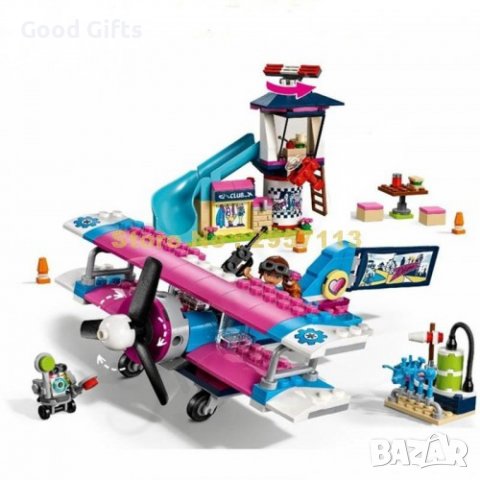 Детски конструктор Friends Разходка със самолет , 340 части, снимка 2 - Конструктори - 38706874