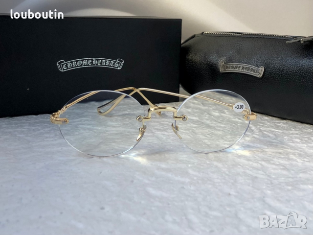 очила с диоптър CHROME HEARTS очила за четене диоптър +1+1,5+2+2,5+3+3,5+4, снимка 6 - Слънчеви и диоптрични очила - 36322555