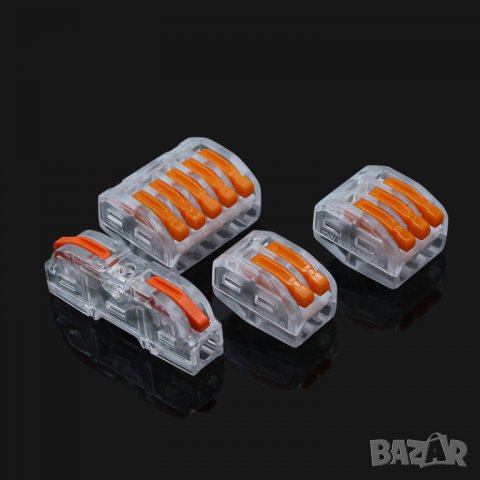 Клеми за свързване на проводници 60 боря в кутия, снимка 6 - Други инструменти - 34435200