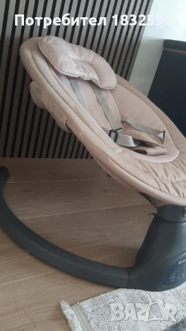  Електрическа люлка-шезлонг KIKKA BOO CODIE BEIGE, снимка 2 - Детски шезлонги - 51092090