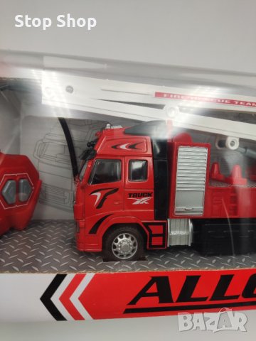 Метална Пожарна Камион с дистанционно управление , снимка 5 - Коли, камиони, мотори, писти - 40887834