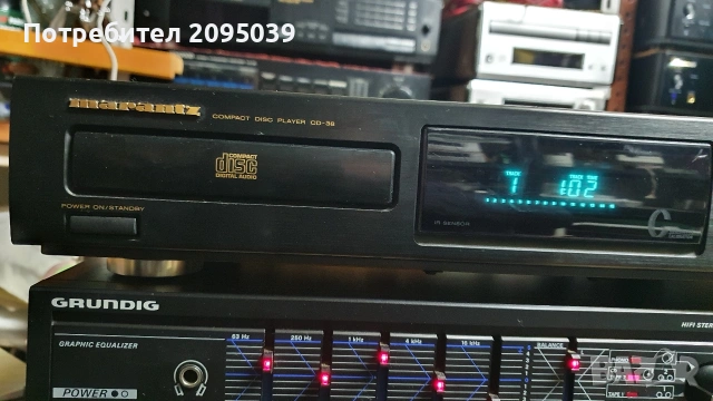 CD MARANTZ CD 38, снимка 2 - Ресийвъри, усилватели, смесителни пултове - 53139067