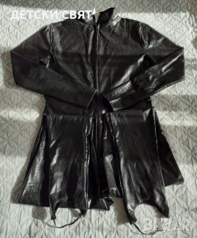 Еротичен дълъг  гащеризон / боди с кожен / лачен ефект , снимка 7 - Гащеризони - 42654365