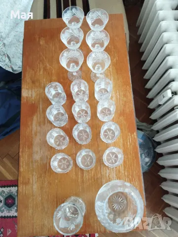 Кристални чаши за вино, снимка 13 - Чаши - 50370400