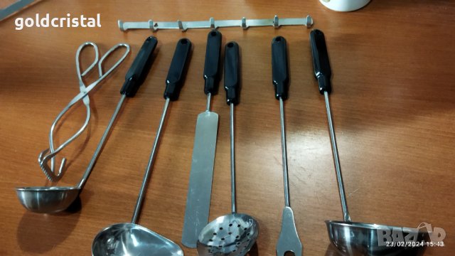 Руски комплект прибори за готвене сервиране , снимка 6 - Антикварни и старинни предмети - 44434975