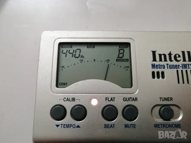 Китарен тунер и метроном Intelli IMT202, снимка 2 - Китари - 48743001
