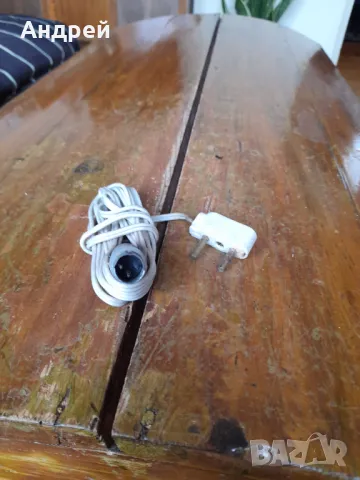 Стар захранващ кабел за радио,радиоприемник