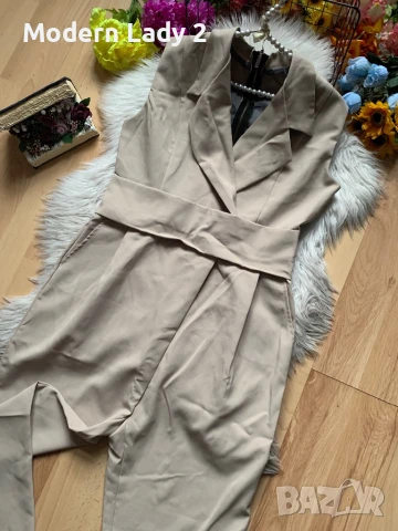 Бежов гащеризон Megz, снимка 2 - Гащеризони - 50867231