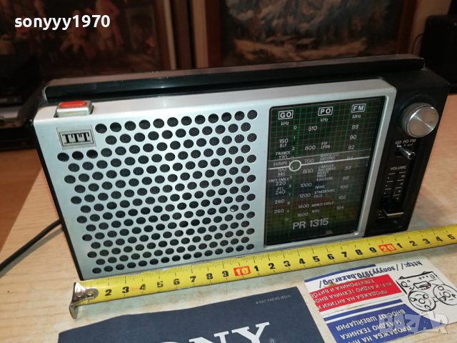 ITT PR1315-MADE IN JAPAN ВНОС FRANCE 2108231012M, снимка 3 - Радиокасетофони, транзистори - 41919094
