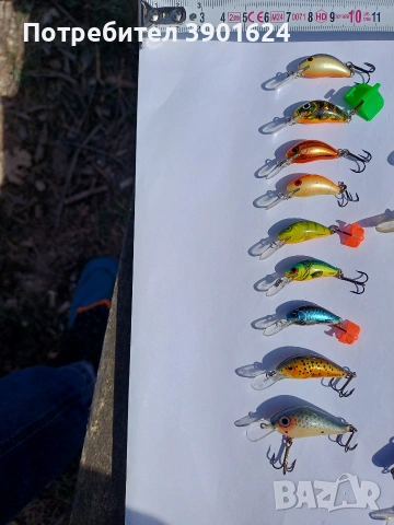 воблери за кефал ( клен) и щука 