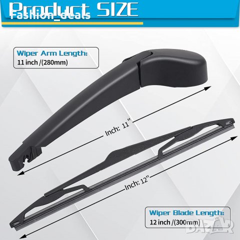 Нова чистачка на задно стъкло за Форд Фокус MK 3 Hatchback 2011-2018, снимка 3 - Аксесоари и консумативи - 33829725