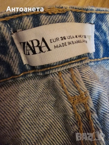 ZARA , неразличими от нови , снимка 3 - Дънки - 53519806