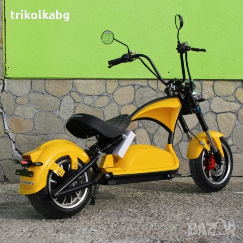 Електрически скутер тип чопър CP-4 Maxi, 3500W, снимка 3 - Мотоциклети и мототехника - 52616629