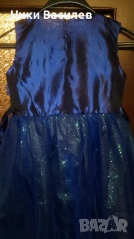 Нова Рокля Принцеса с рози и брокат 7-8 год., снимка 4 - Детски рокли и поли - 53581812