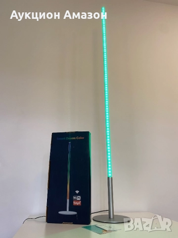 Многоцветна RGB LED лампа цветна лампа лед