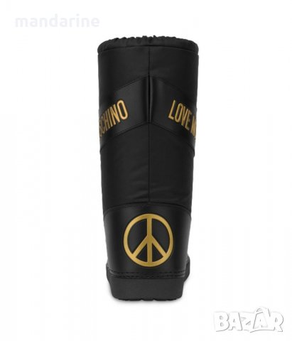 LOVE MOSCHINO № 37/38 & 39/40 🍊 Дамски апрески с лого PEACE & LOVE нови с етикети, снимка 9 - Дамски апрески - 34435787