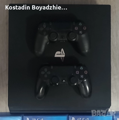 PlayStation 4 Pro с 2 контролера и 14 игри, снимка 2 - PlayStation конзоли - 52583673