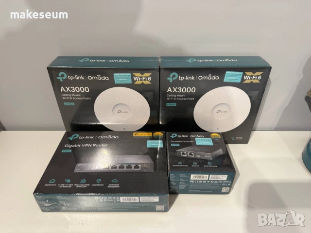 TP-Link Omada гигабитов VPN рутер ER605, снимка 2 - Рутери - 52074911