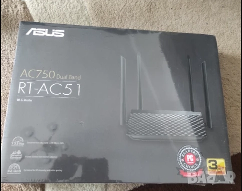 ASUS RT-AC51 (AC750 Dual Band) - Рутер, снимка 5 - Рутери - 52679591