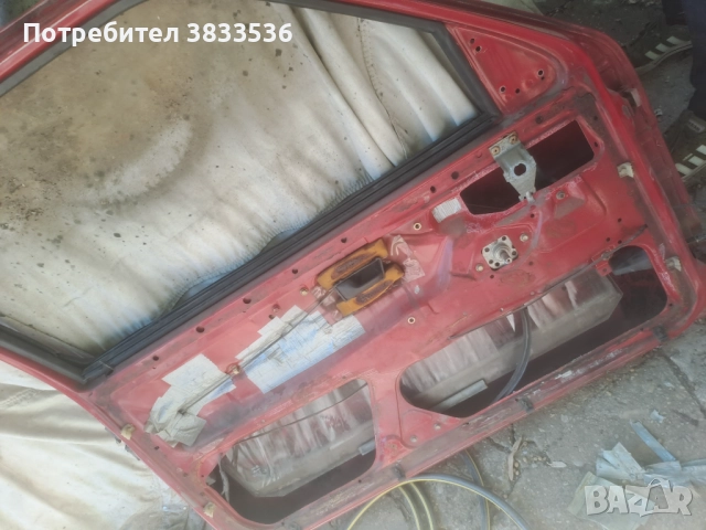 Лява (шоф.) врата за VW Golf & Jetta Mk2  1990г. цялото стъкло купе  със 2 врати., снимка 11 - Части - 51824728