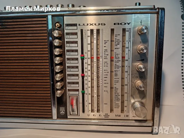 Германски транзистор GRUNDIG Luxus BOY, снимка 2 - Радиокасетофони, транзистори - 55776601