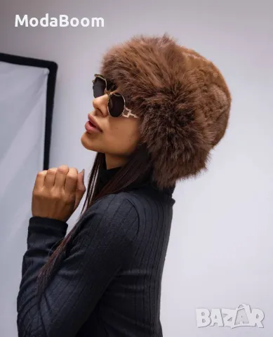 Дамски зимни шапки Различни цветове  , снимка 2 - Шапки - 48726426