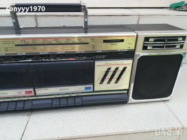 SHARP WF-339Z MADE IN JAPAN 0206252011LCHERY, снимка 4 - Радиокасетофони, транзистори - 50525335