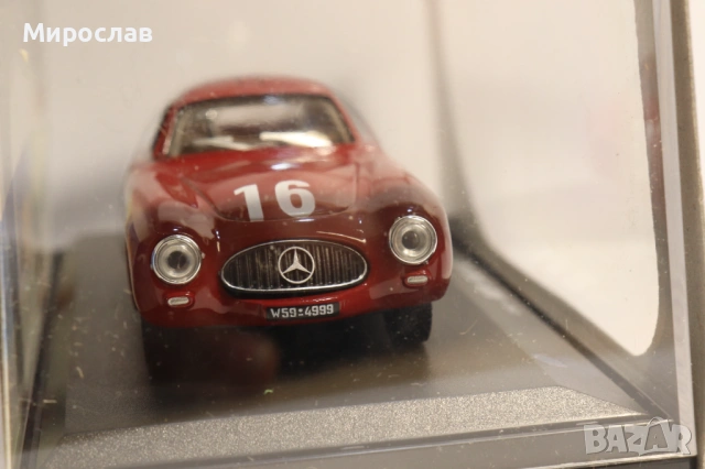 1:43 AMERICAN MINT MERCEDES BENZ 300 КОЛИЧКА РАЛИ МОДЕЛ, снимка 4 - Колекции - 53445094