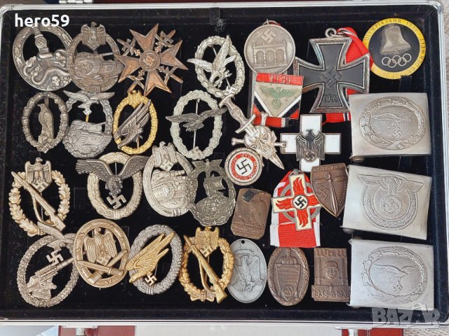 WW2-Рядък Немски награден знак''танкова атака Лувтвафе'', снимка 15 - Колекции - 41746141