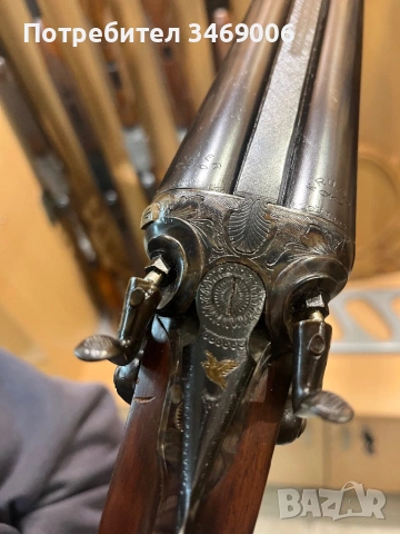 Ловна пушка GREENER’S к.12, произведена в Англия., снимка 4 - Ловно оръжие - 53245071