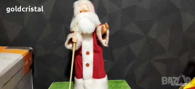 Стара кукла дядо мраз за под елхата , снимка 2 - Антикварни и старинни предмети - 38968961