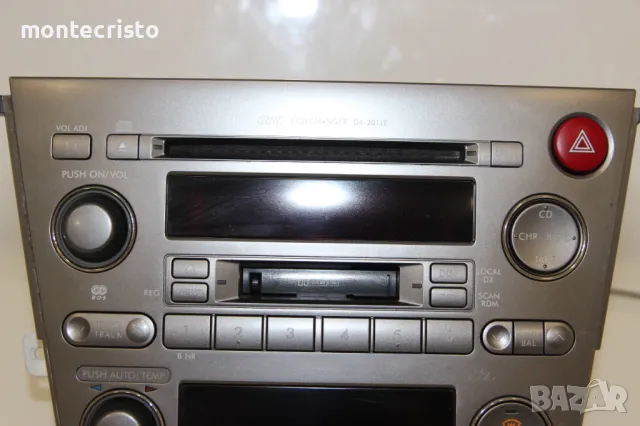 CD RADIO панел климатроник Subaru Legacy BP (2003-2009г) Y37-1102-71 / Y37110271 / 86201AG410, снимка 3 - Части - 47316896