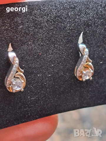 сребърни обеци , снимка 3 - Обеци - 52985384