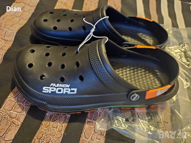 Чехли като CROCS , снимка 3 - Мъжки чехли - 53796537