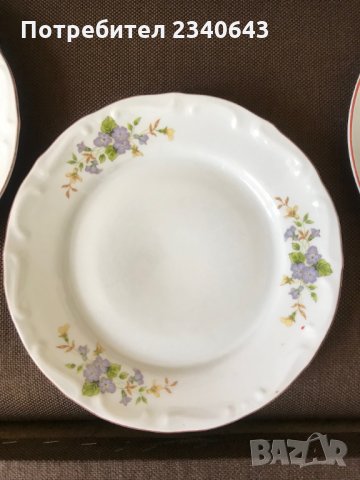 Продавам порцеланови чинии има и комплекти , снимка 10 - Прибори за хранене, готвене и сервиране - 33350121