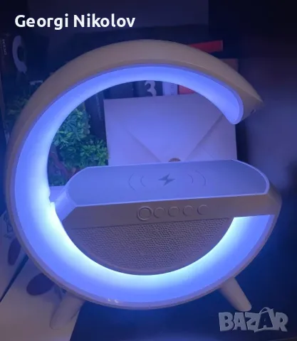 Безжично зарядно за телефони, снимка 6 - Безжични зарядни - 48537350