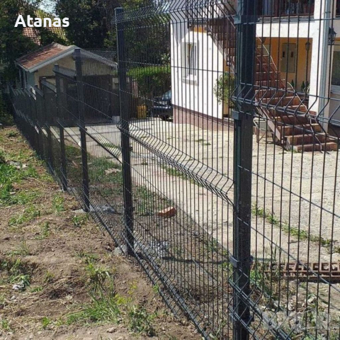 Цвят Антрацит-Оградни пана, колове, врати и портали, Огради Рал 7016, снимка 3 - Огради и мрежи - 36263160