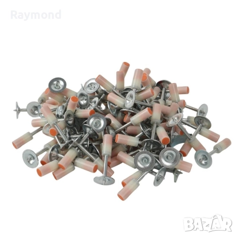 Ръчен пистолет за забиване на пирони с комплект аксесоари и подарък пирони, снимка 5 - Други инструменти - 51625258