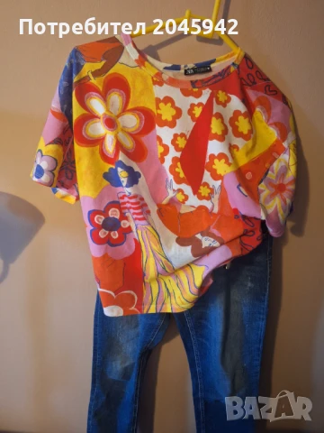 Дамска тениска ZARA, снимка 4 - Тениски - 50676810