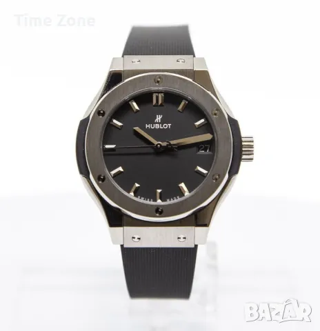 Hublot Chronograph 38mm Pink Gold Black Dial Diamonds Дамски Различни Варианти, снимка 2 - Дамски - 47991731