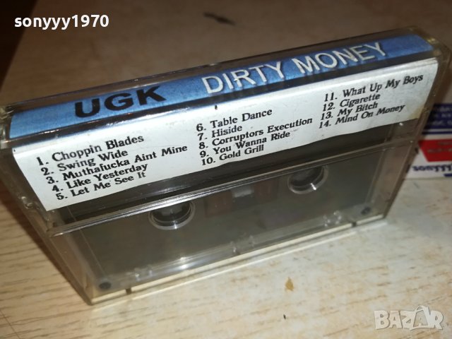 UGK DIRTY MONEY-КАСЕТА 0806231018, снимка 6 - Аудио касети - 41038108