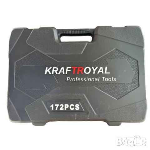 Куфарче с инструменти KraftRoyal 172 части, снимка 2 - Гедорета - 49748590