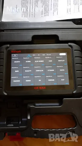Продавам диагностика icarsoft cr max не използвана в гаранцията, снимка 3 - Сервизни услуги - 55892322