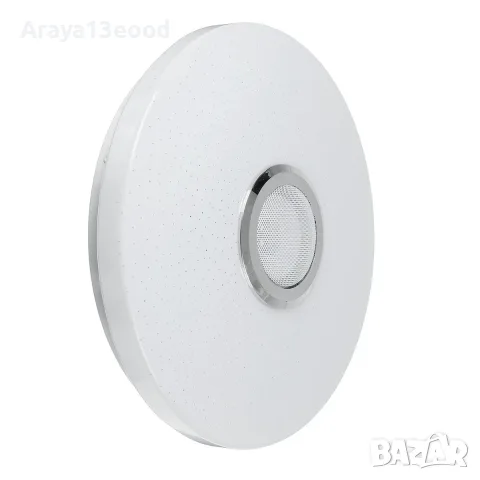RGBW LED плафон с Bluetooth високоговорител, управление с приложение и дистанционно, 18W, снимка 5 - Лампи за таван - 56199396